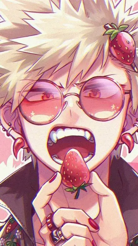 ai character: bakugo  background