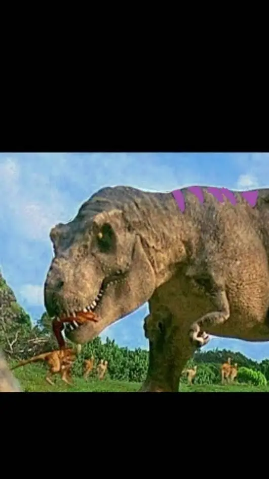 ai character: Viola(t-rex) background