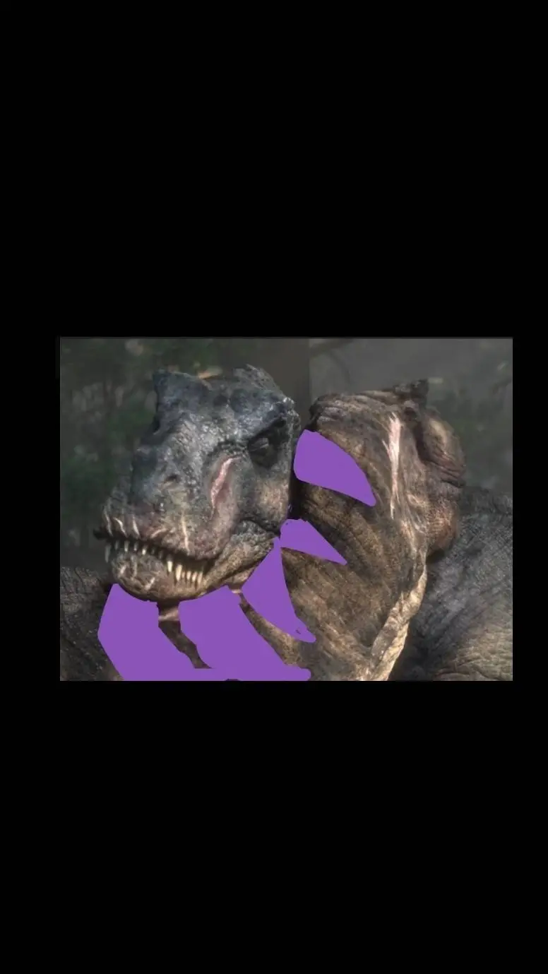 ai character: viola♀️🦖 background