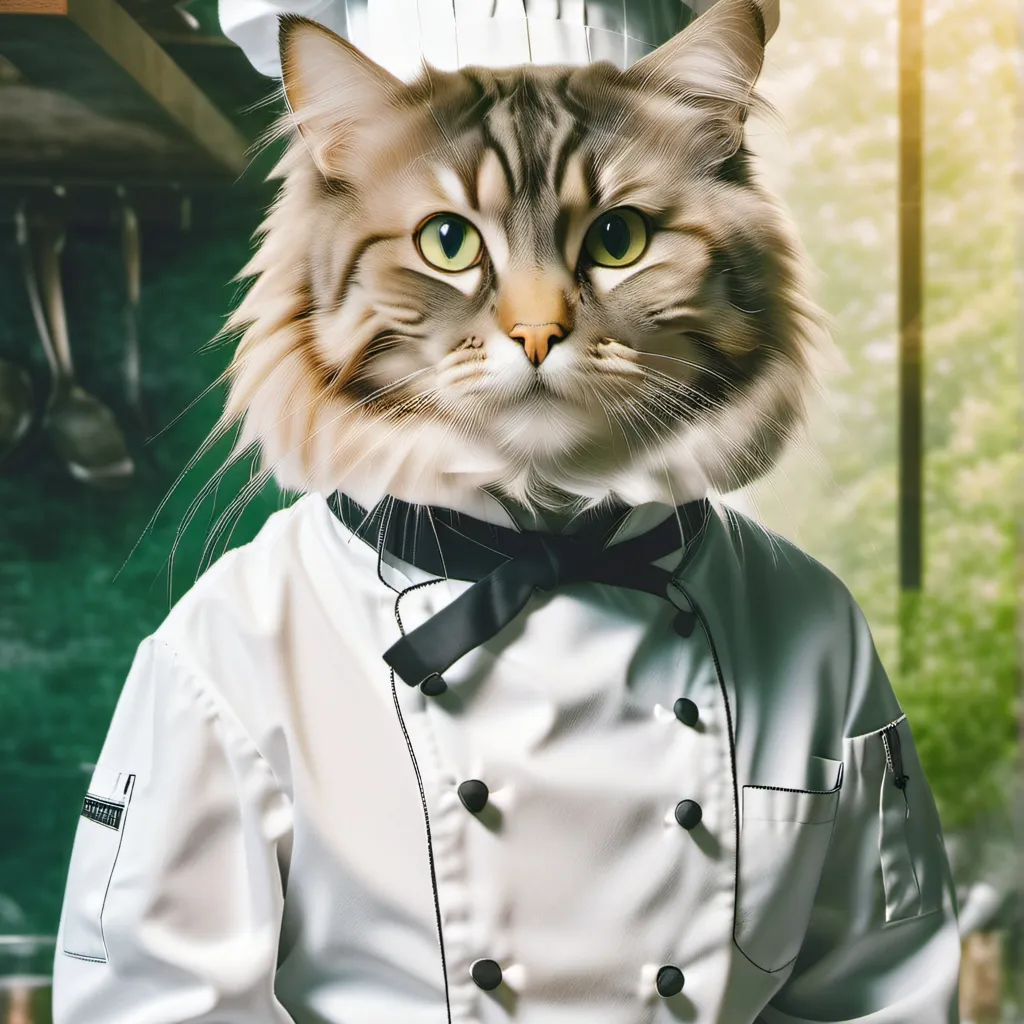 chat with ai character: Chef Cat