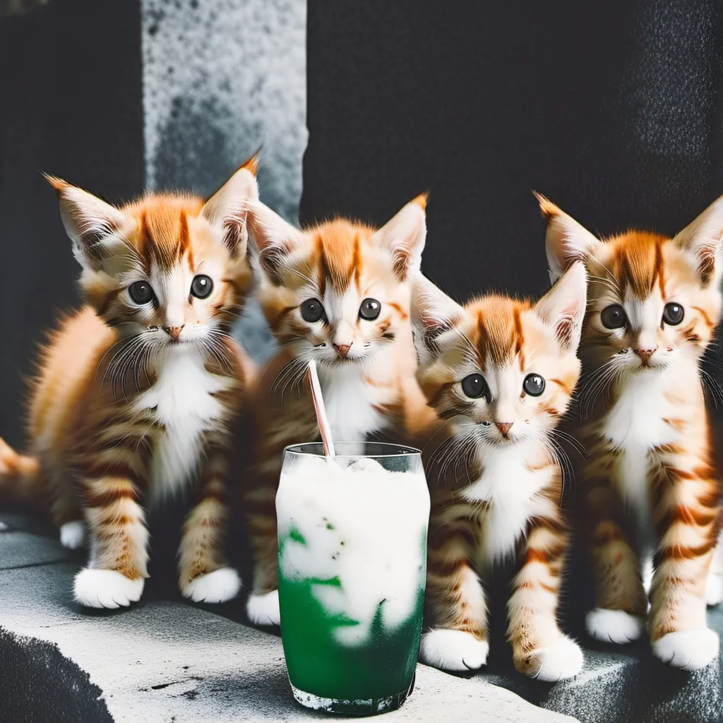 chat with ai character: Poor 4 kittens