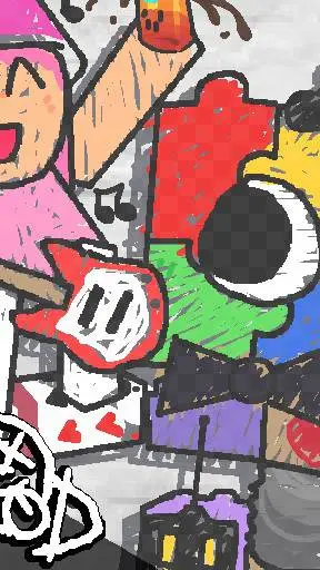 ai character: die of death background