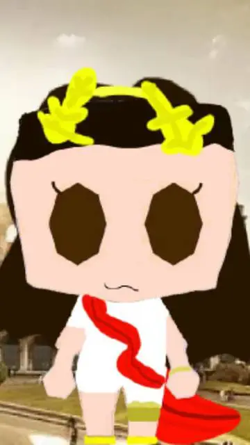 ai character: Милана  background