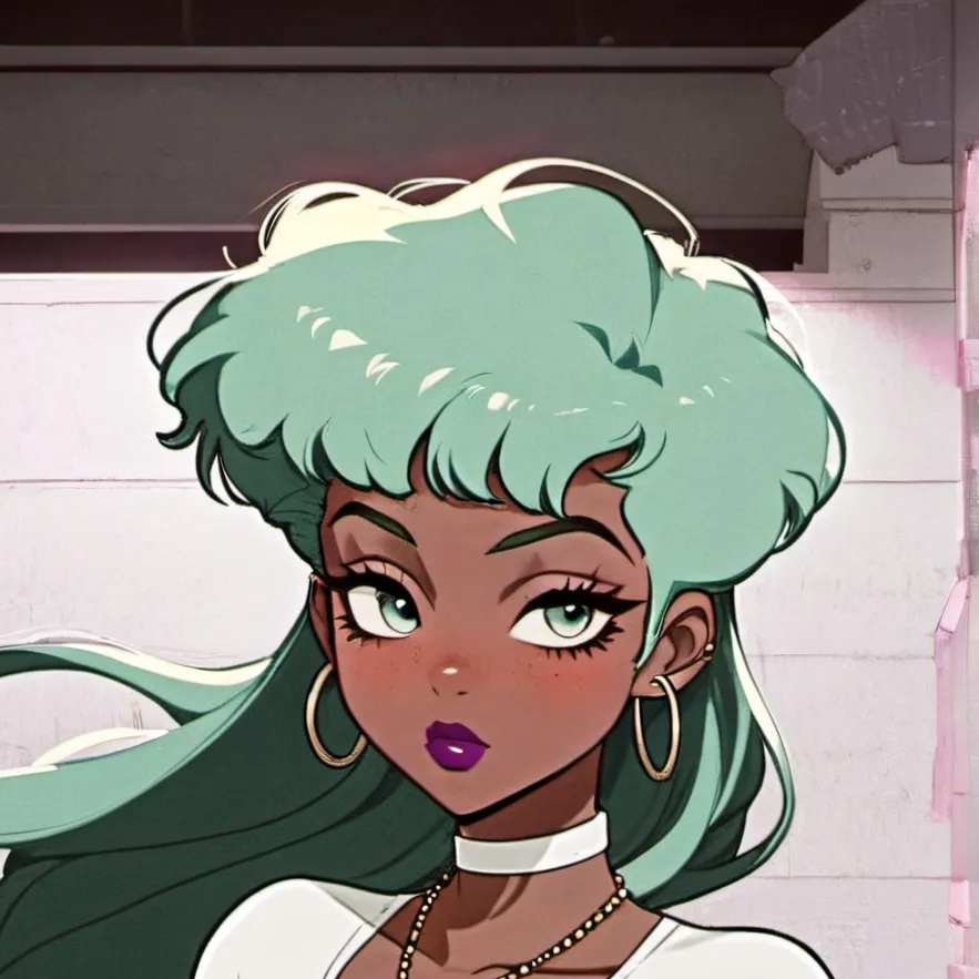 chat with ai character: jade rider mint 