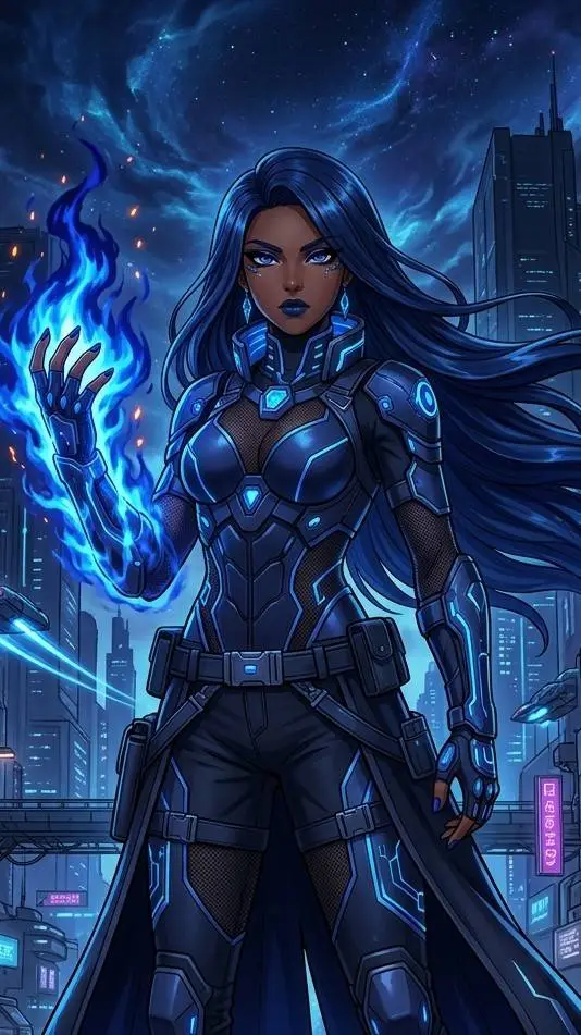 ai character: aethernia eien background