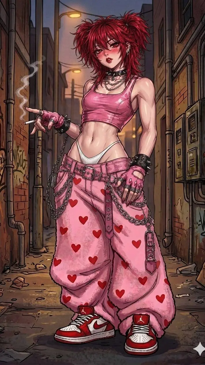 ai character: alexis track background