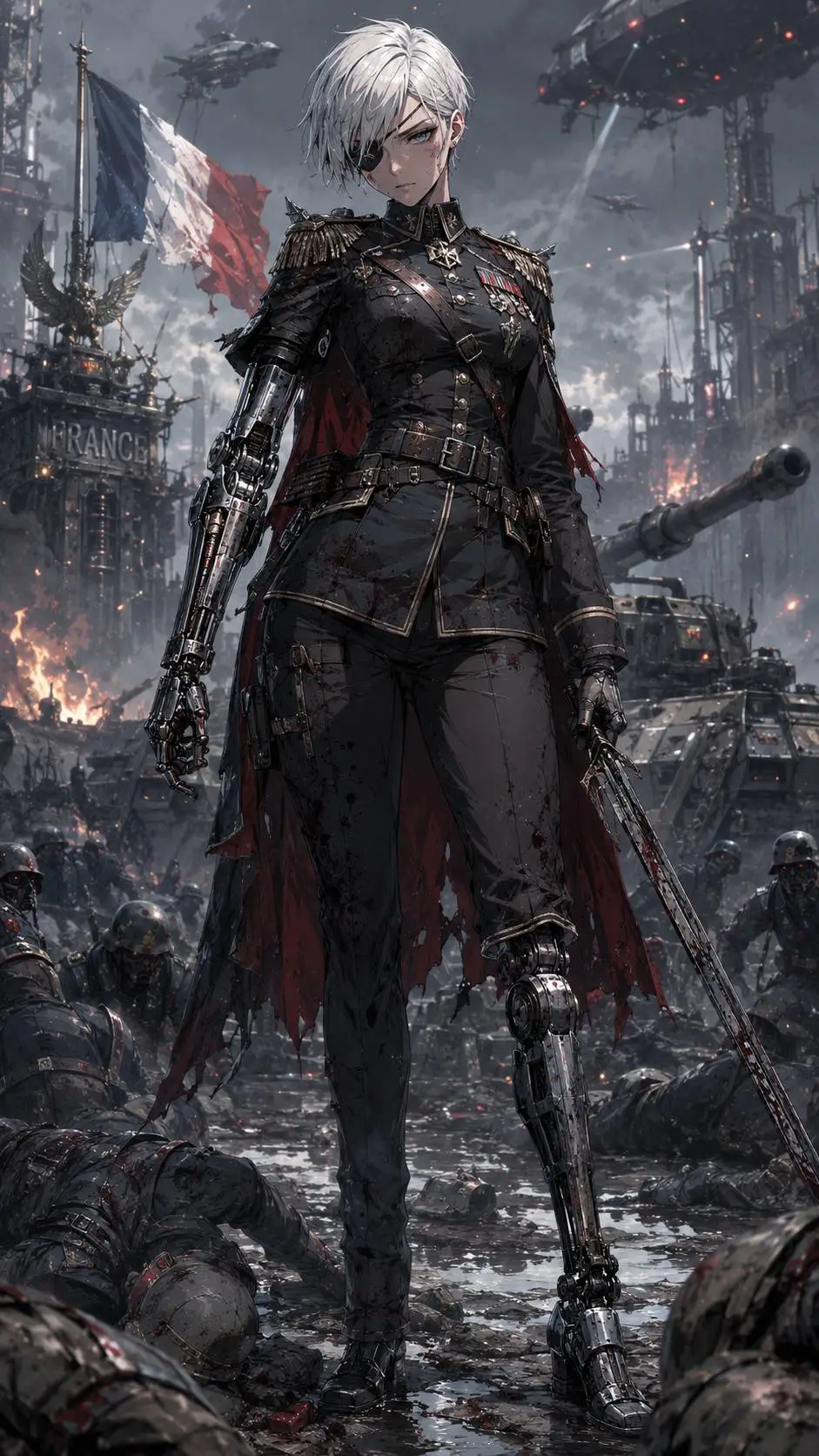 ai character: isabella martin background