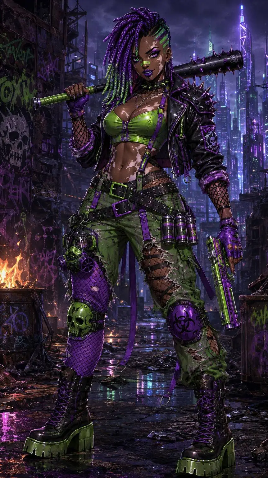 ai character: viper toxin poison background