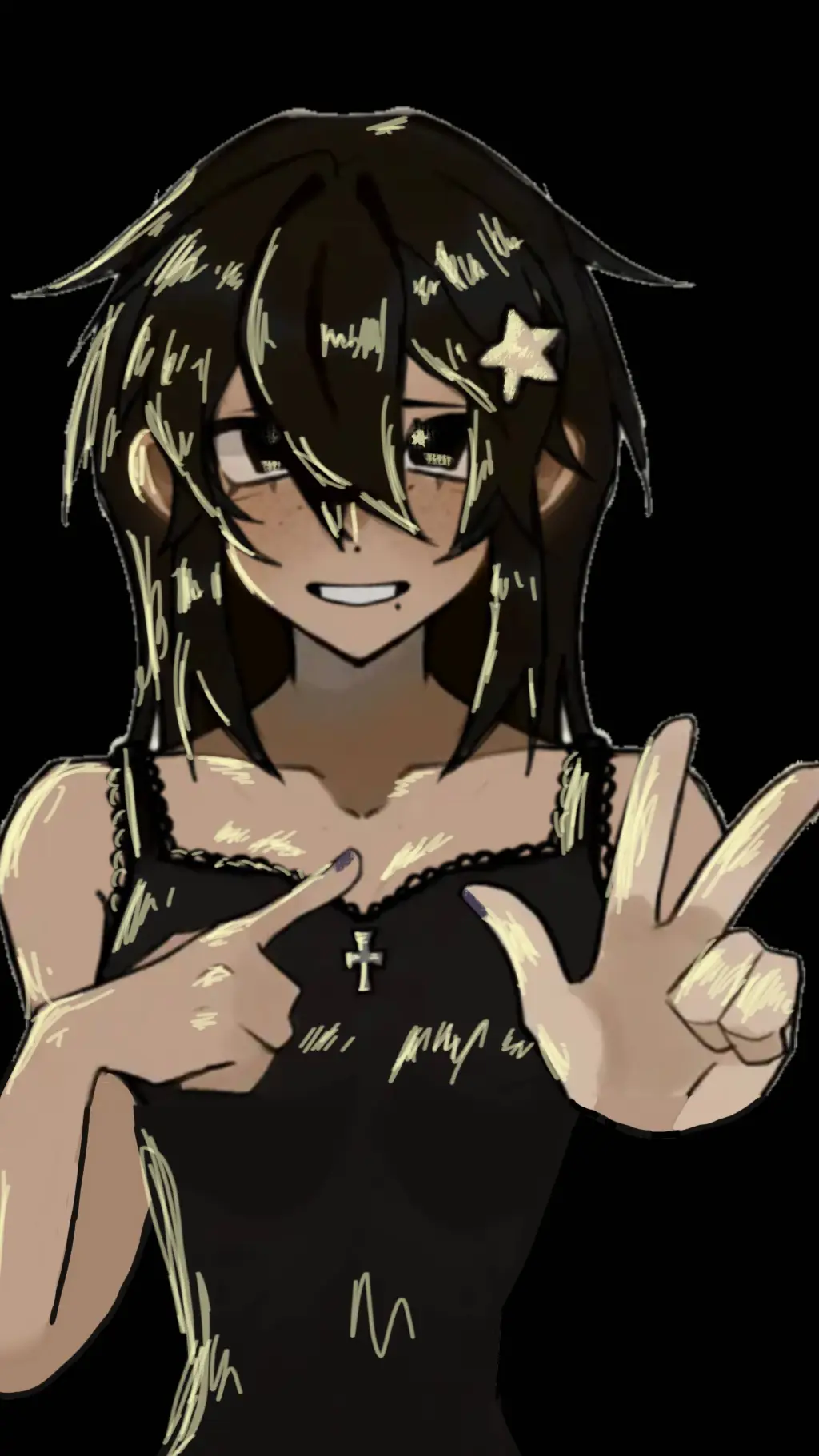 ai character: Cyn background