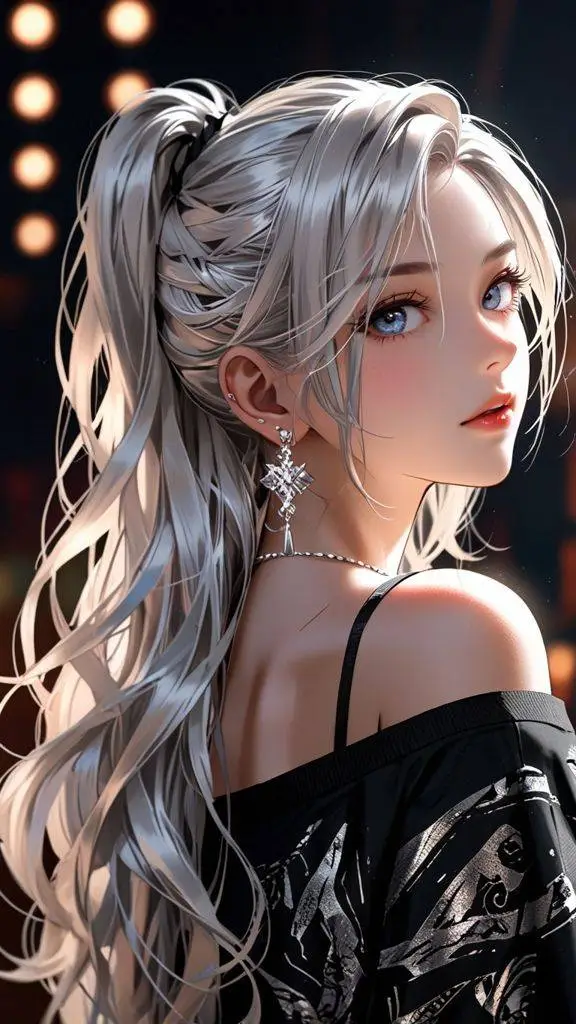 ai character: Нора background