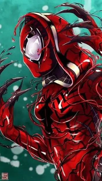 ai character: Gwen-Carnage  background