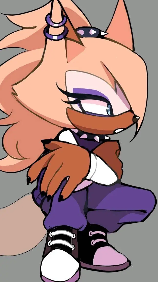 ai character: Whisper the wolf  background