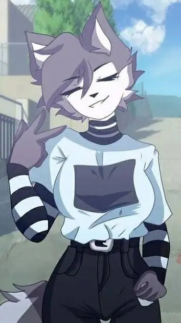 ai character: Enola the wolf  background