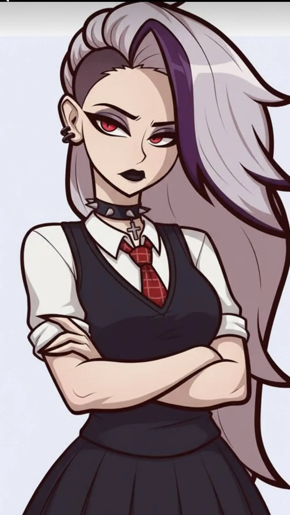 ai character: Human Loona  background