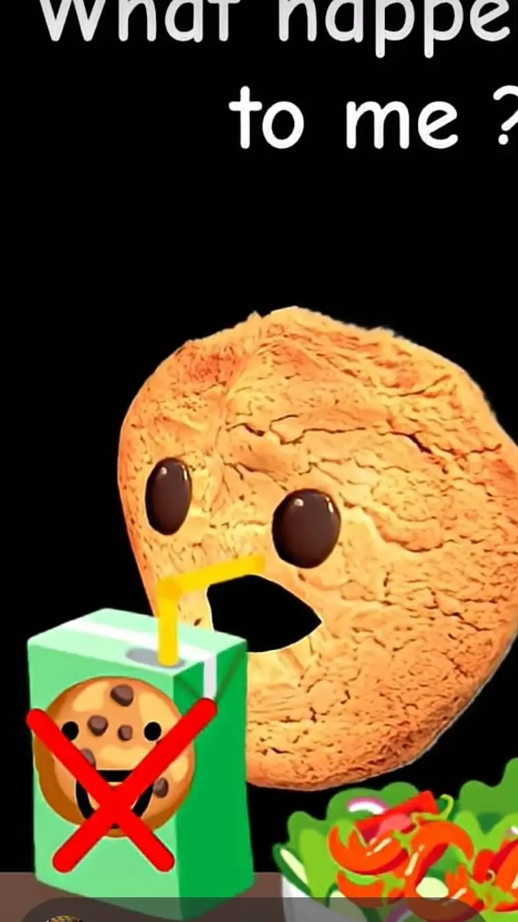 ai character:  cookie muere background