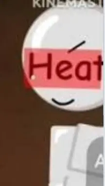 ai character: heat emoji cat background
