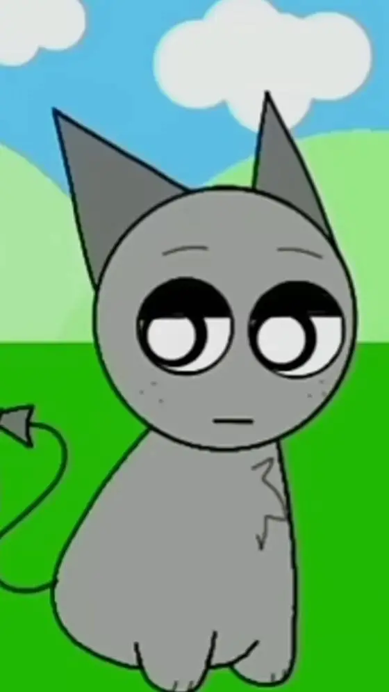 ai character: Gray. background