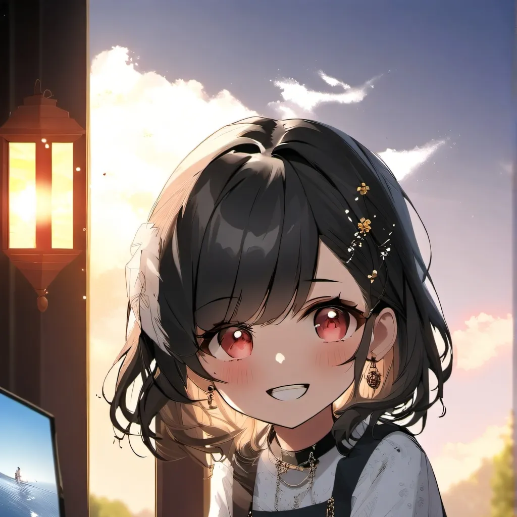 chat with ai character: Cute girl