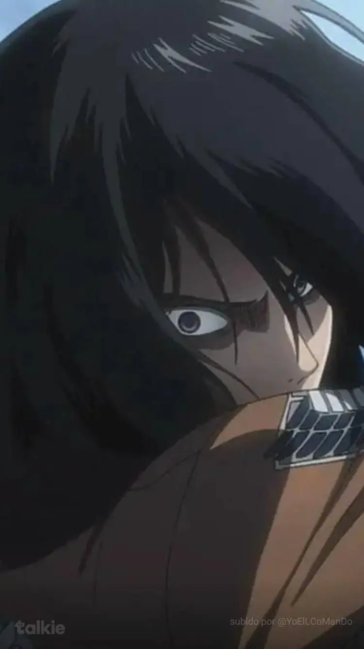 ai character: Mikasa Ackaderman  background