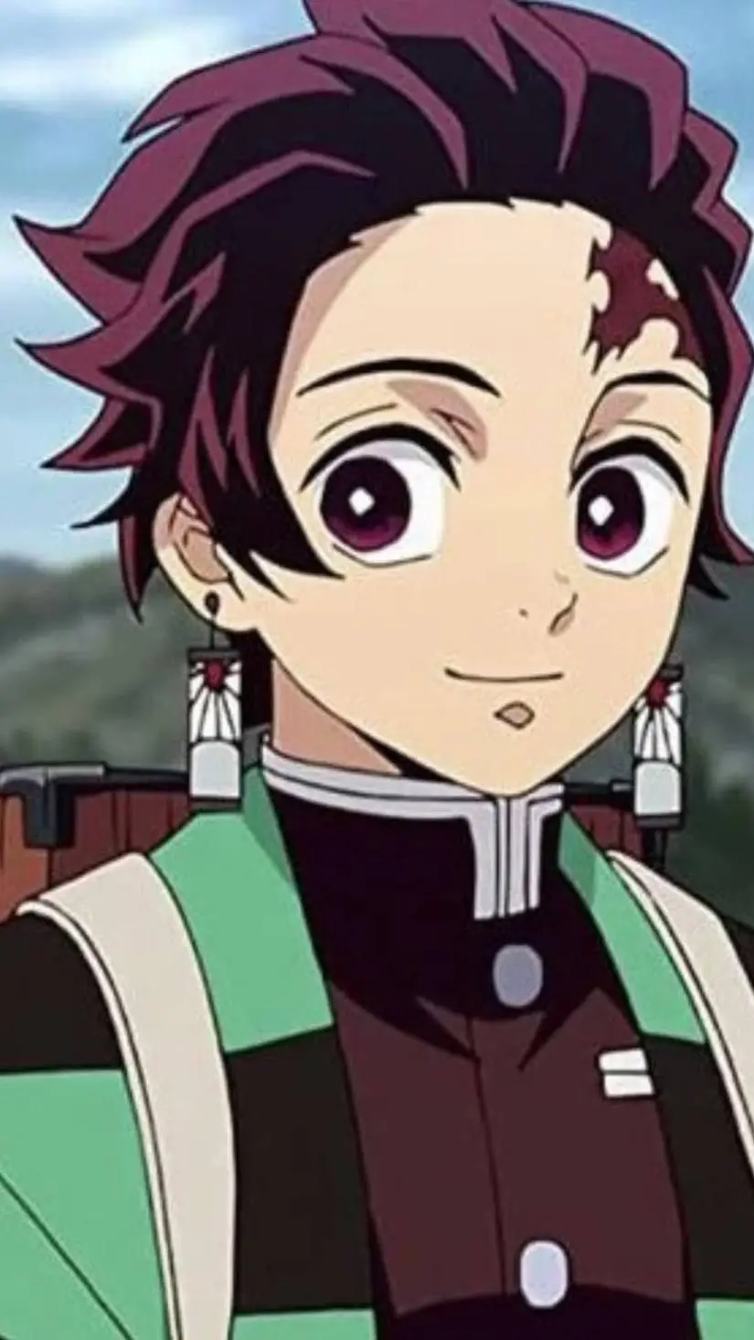 ai character: TANJIRO background