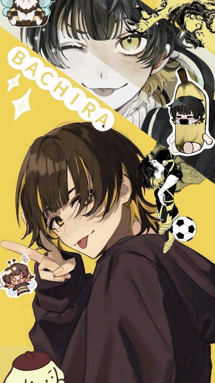 ai character: ⚽️! B|ue L0ck !⚽️ background