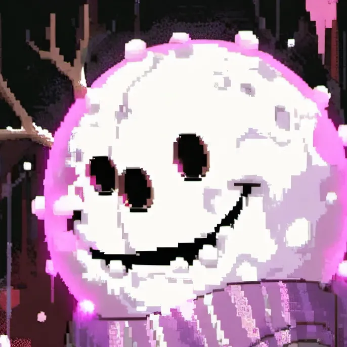 chat with ai character: sad snow monster