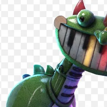 chat with ai character: pianosaurus