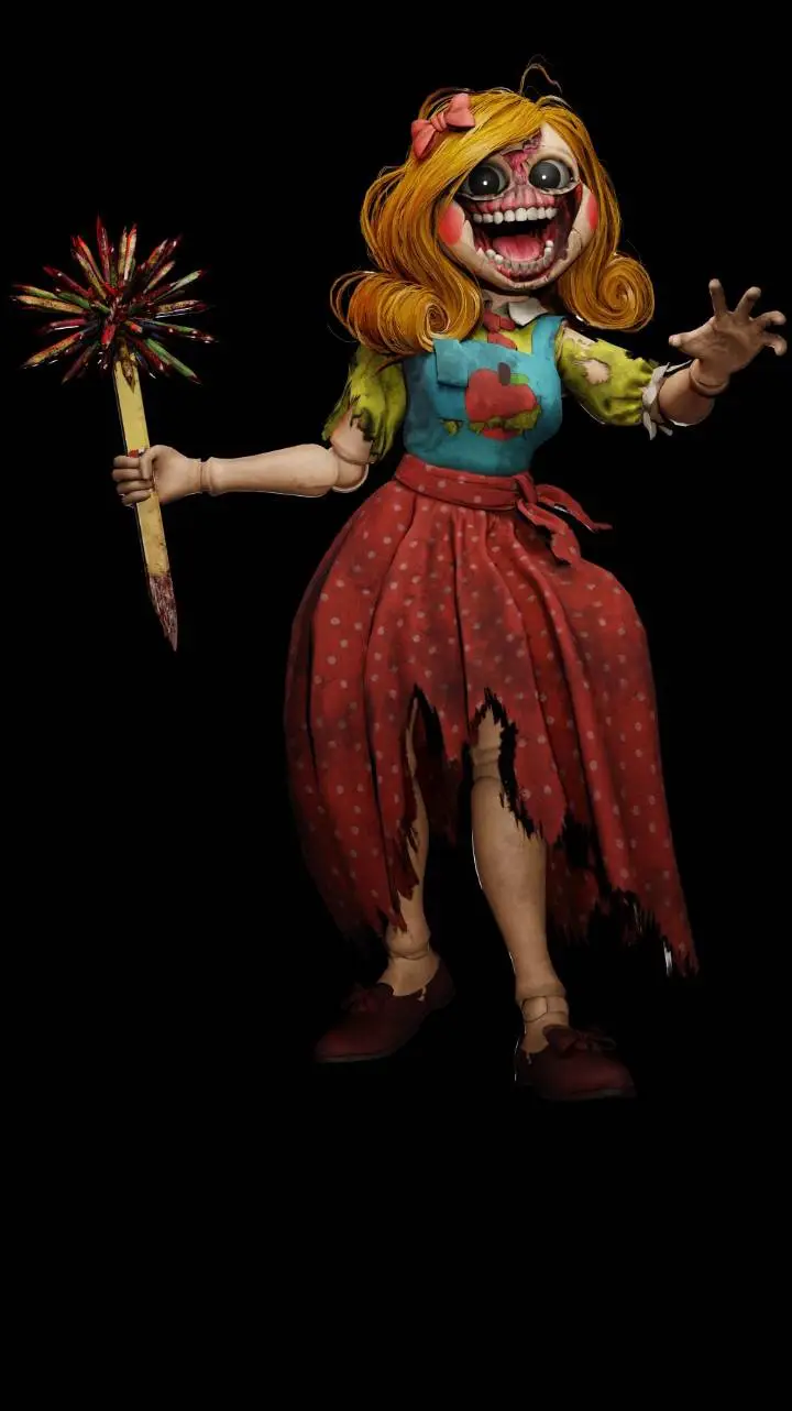 ai character: miss delight background