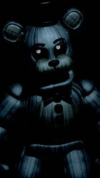 ai character: metal Freddy fnaf background