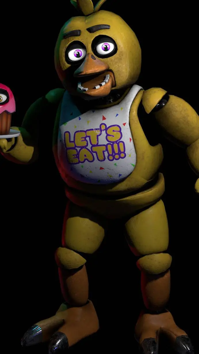ai character: Chica the Chicken background