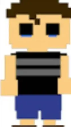 ai character: Evan Afton  background