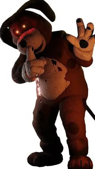 ai character: dog (duck season) background