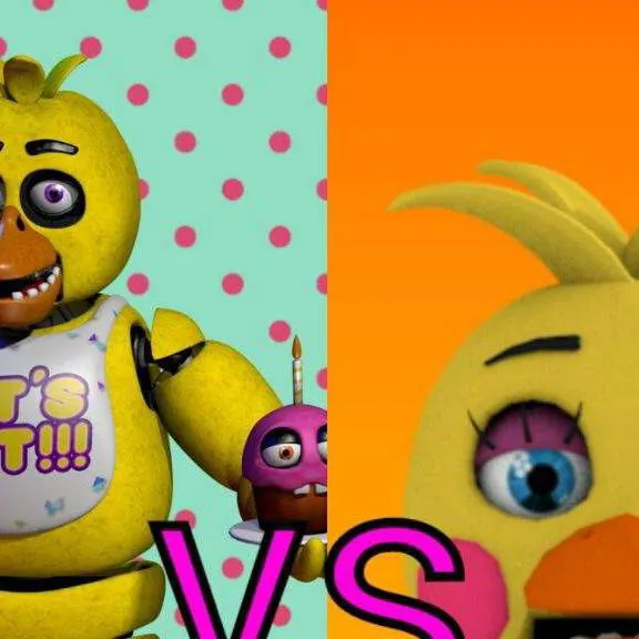 chat with ai character: chica vs toy chica