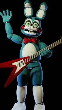 ai character: Toy Bonnie  background