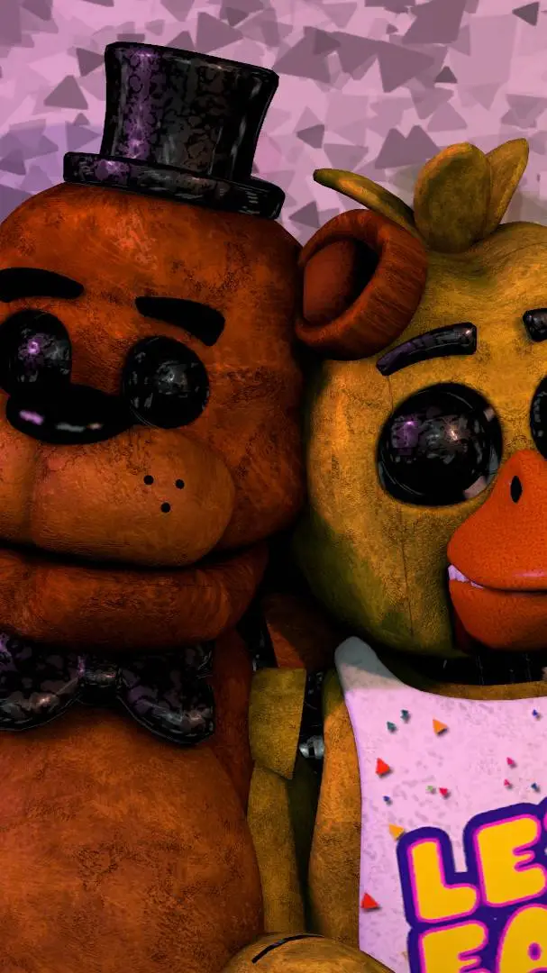ai character: Freddy x chica 2 background