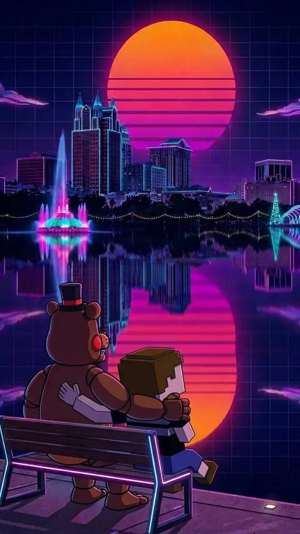 ai character: EvanXToyfreddy 2 background