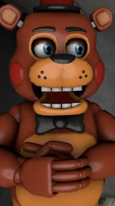 ai character: British toy Freddy background