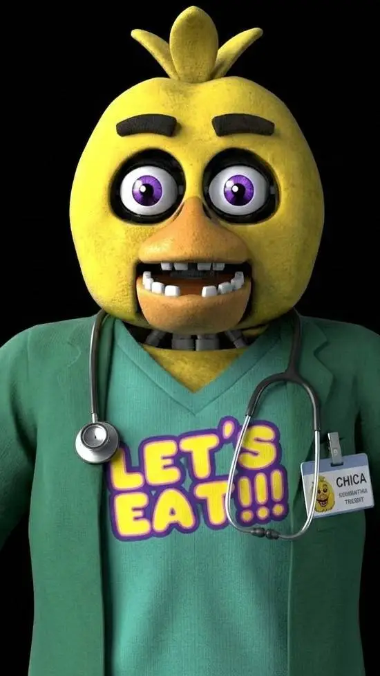 ai character: nurse chica background