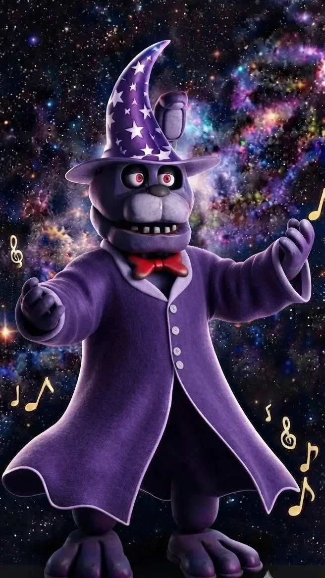 ai character: wizard Bonnie background