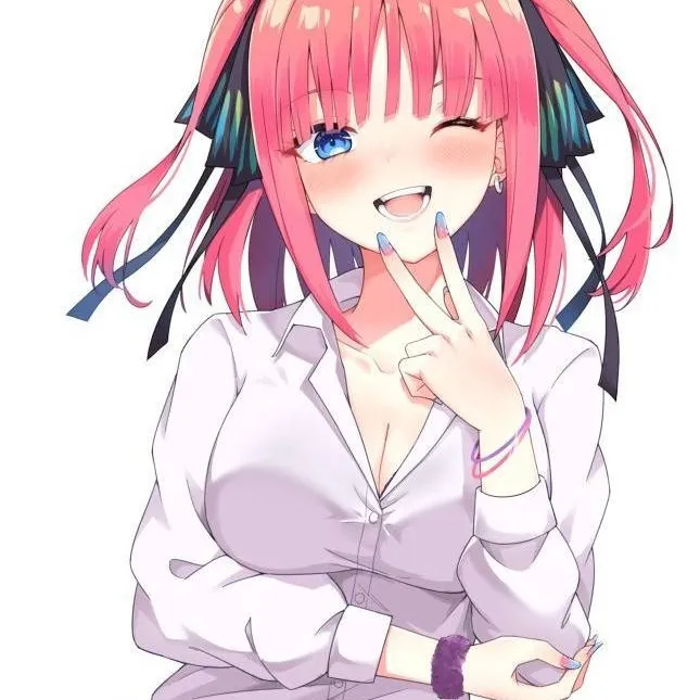 chat with ai character: Nino Nakano