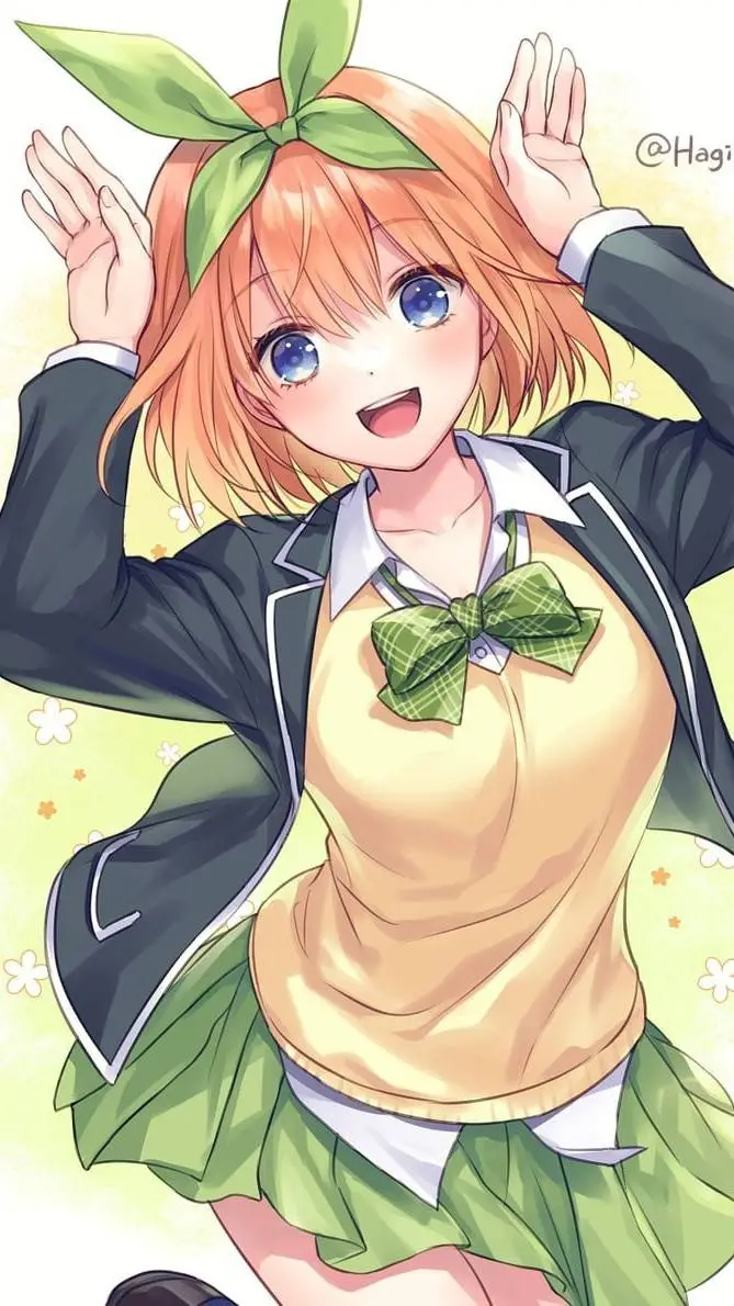 ai character: Yotsuba Nakano background