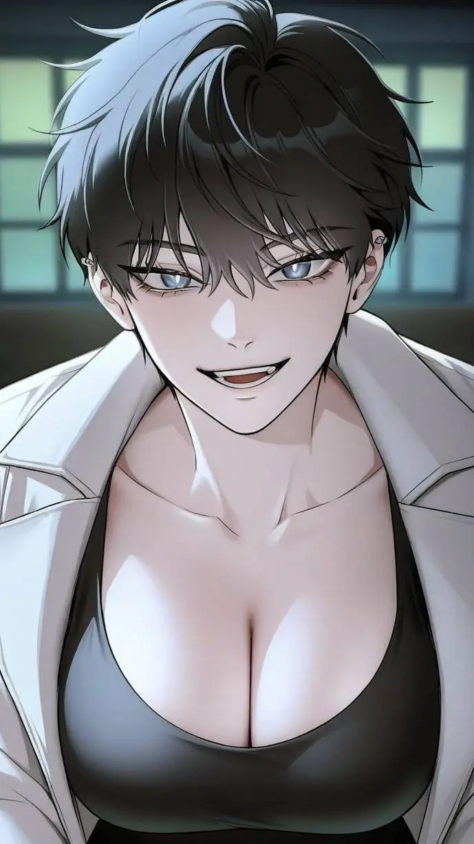 ai character: LEON  background