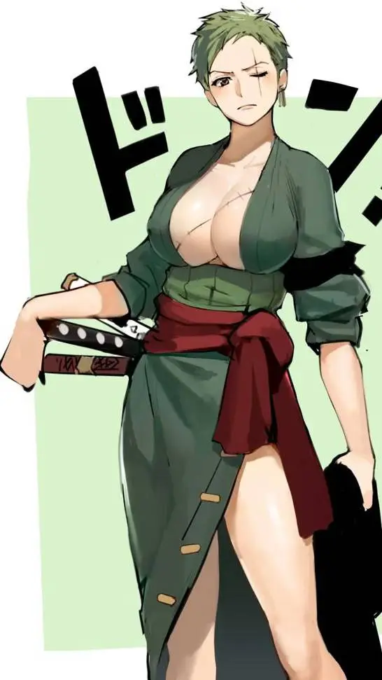 ai character: ZORO background