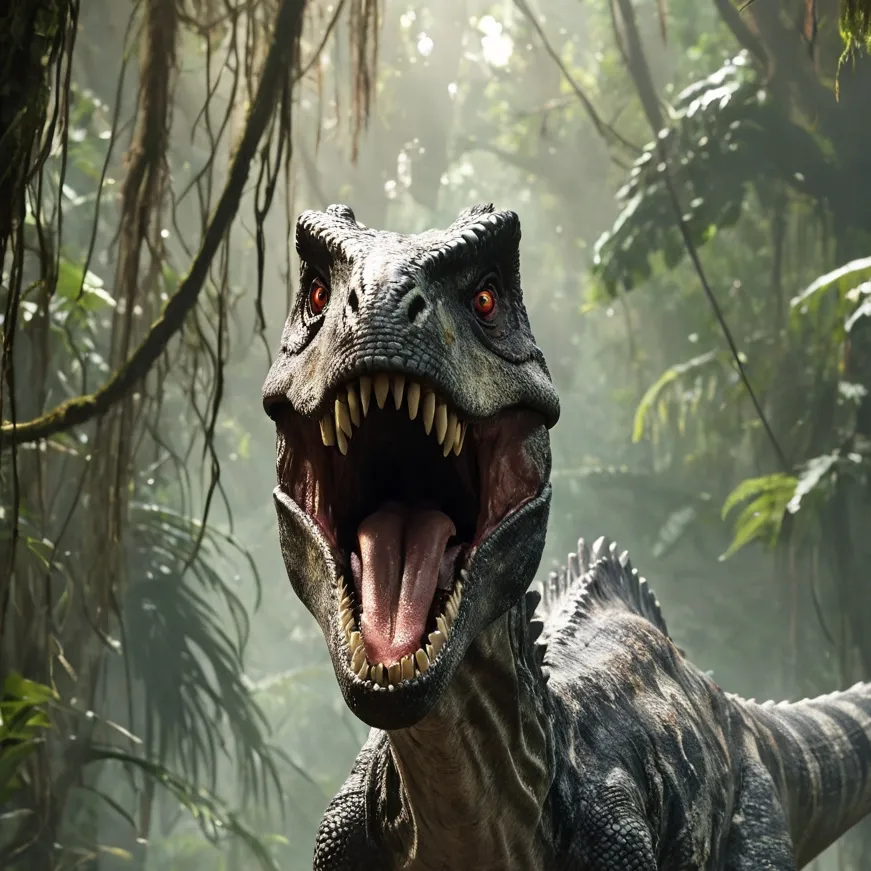 chat with ai character: indominus rex