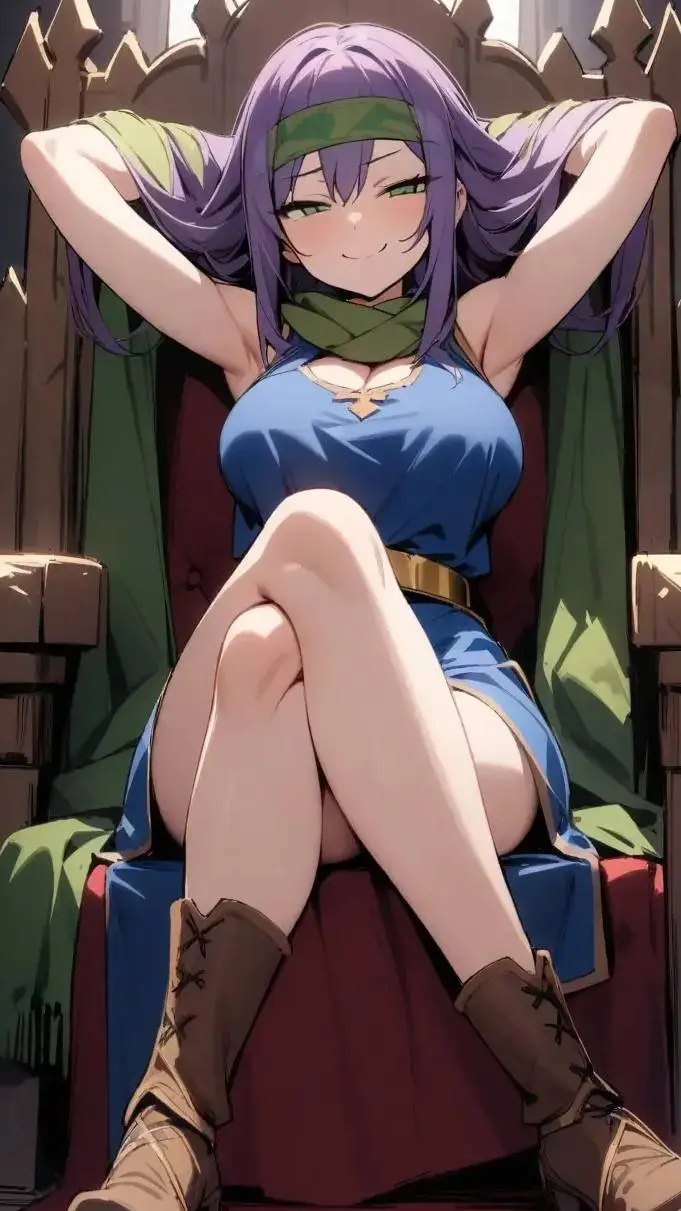 ai character: NyanLily background