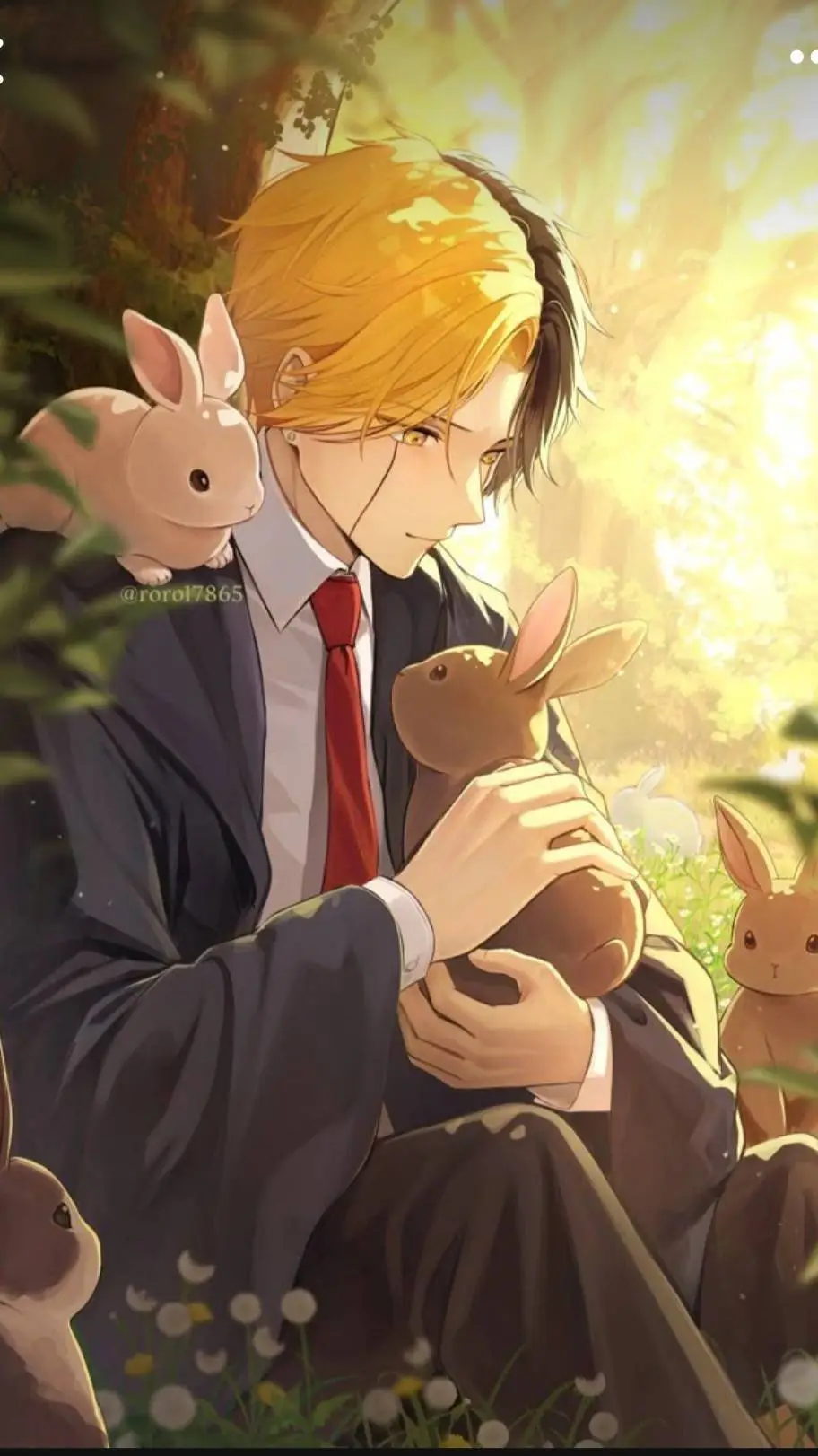 ai character: Rayne Ames 🐰 background