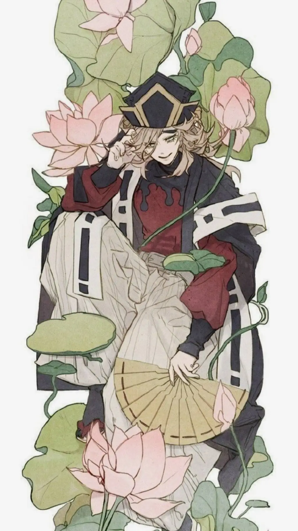ai character: Douma's jealousy  background