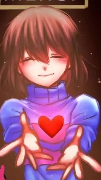 ai character: Frisk background