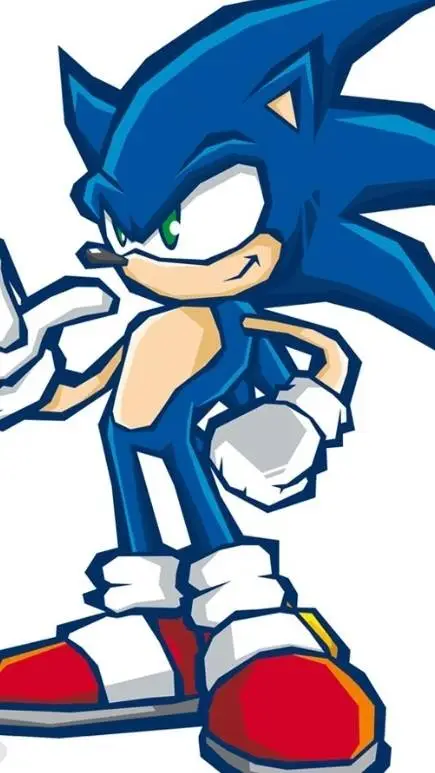 ai character: Sonic el erizo background