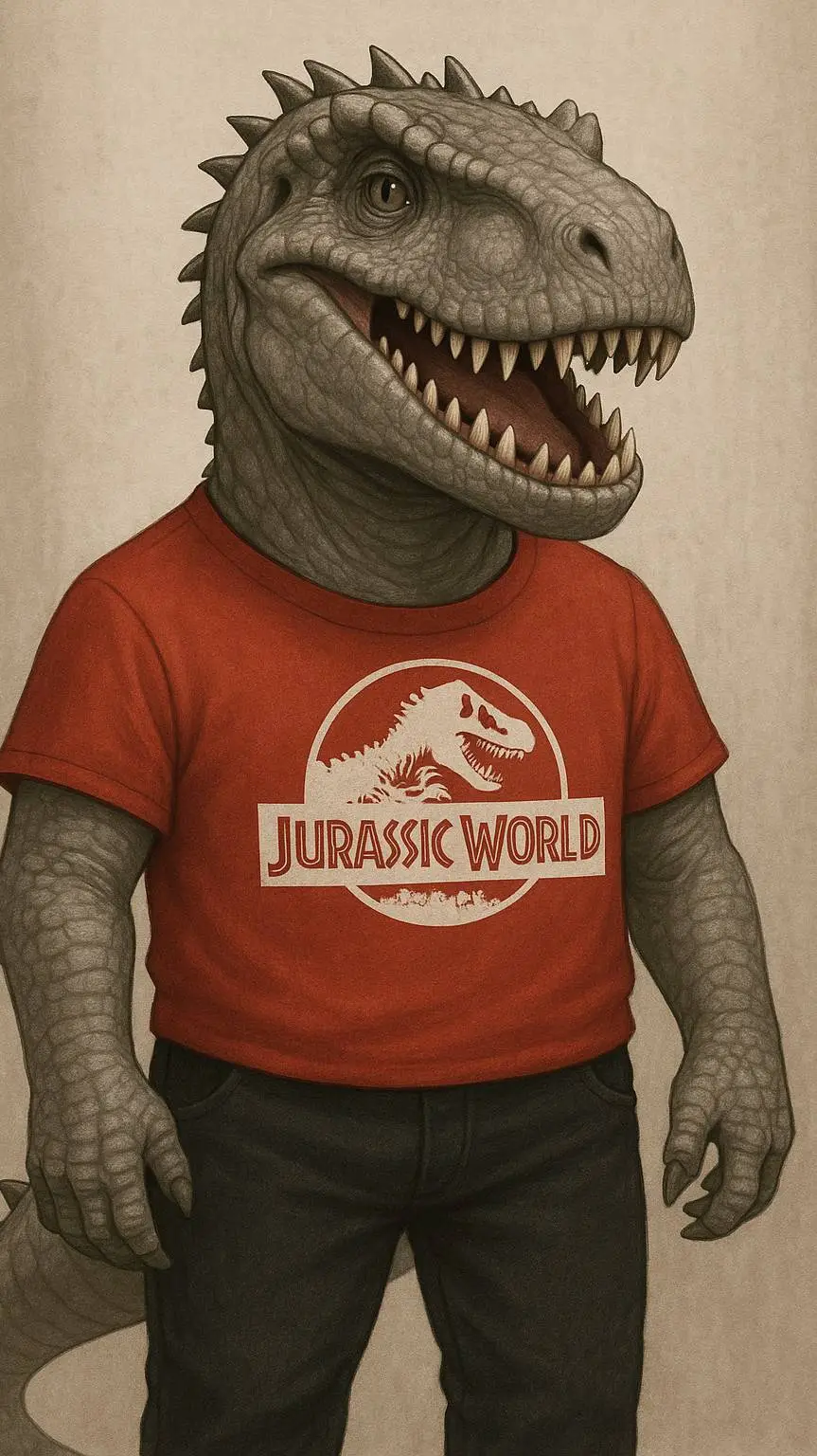 ai character: Indominus Rex background
